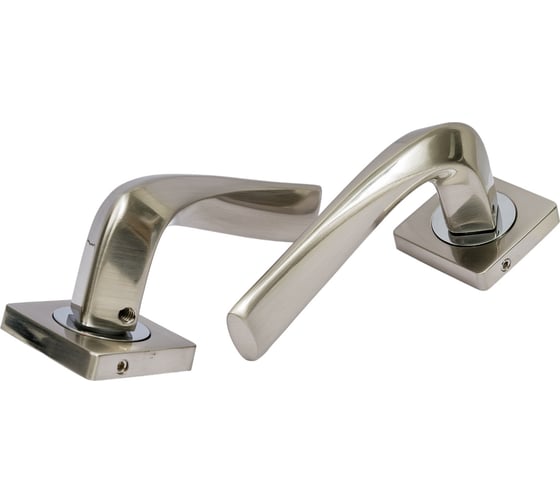 Изображение товара Ручка дверная ЦАМ матовый никель Вантаж V10D