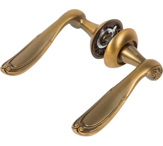 Изображение товара Ручка дверная ЦАМ кофе Вантаж V62ACF