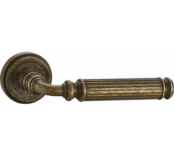 Изображение товара Ручка дверная ЦАМ состаренная бронза Вантаж V33BR