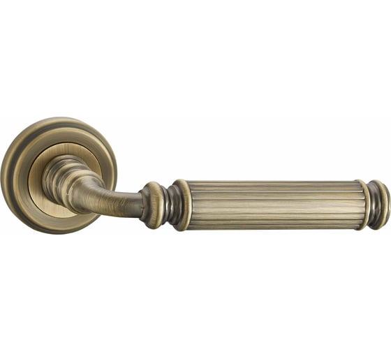 Изображение товара Ручка дверная ЦАМ матовая бронза Вантаж V33M