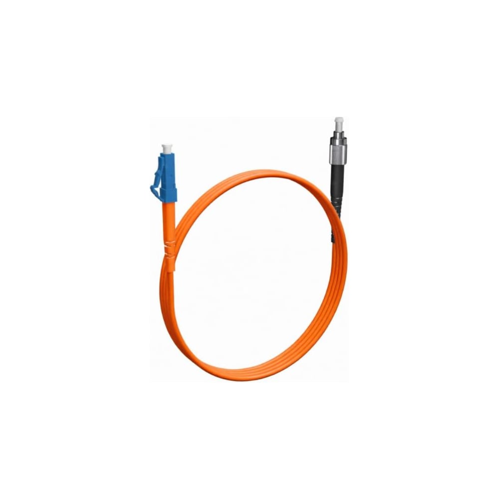 Шнур оптический KOSCAB spc LC/UPC-FC/UPC 50/125 2.0мм 82м LSZH (патч-корд)шт КОС-SPC-50-LC/U-FC/U-2.0-82