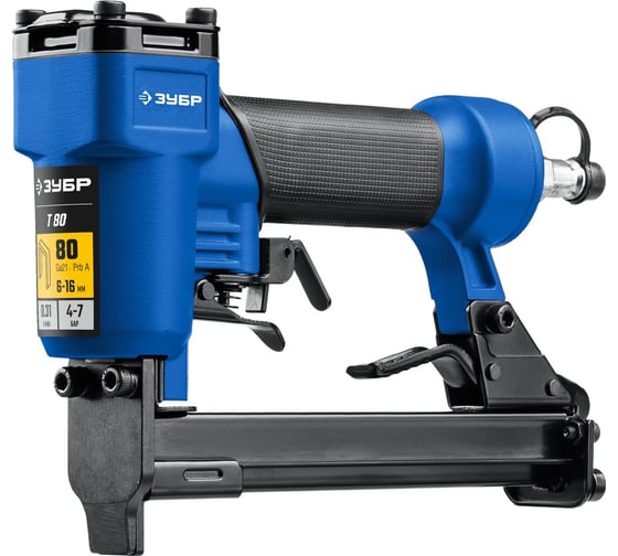 Изображение товара Пневматический степлер для скоб ЗУБР Т80 тип 80 31938