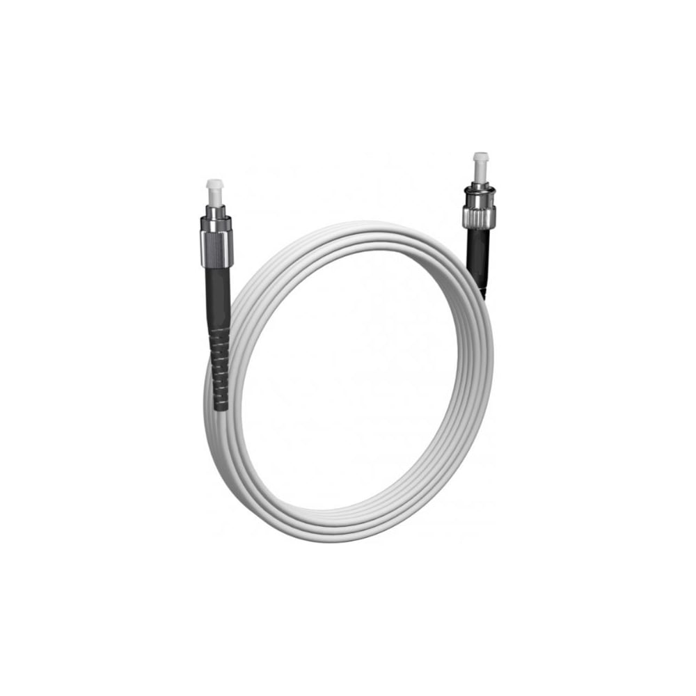 Шнур оптический KOSCAB spc ST/UPC-FC/APC G657.A1 2.0мм 24м LSZH (патч-корд)шт КОС-SPC-G657.A1-ST/U-FC/A-2.0-24