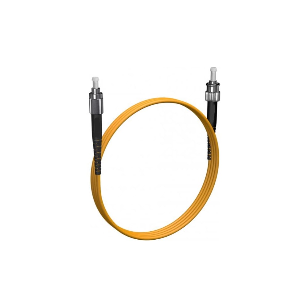 Шнур оптический KOSCAB spc FC/UPC-ST/UPC 50/125 3.0мм 17м LSZH (патч-корд)шт КОС-SPC-50-FC/U-ST/U-3.0-17