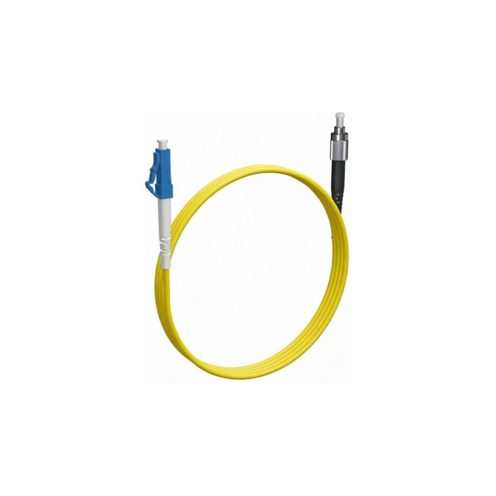 Шнур оптический KOSCAB spc LC/UPC-FC/APC 9/125 2.0мм 26м LSZH (патч-корд)шт КОС-SPC-9-LC/U-FC/A-2.0-26