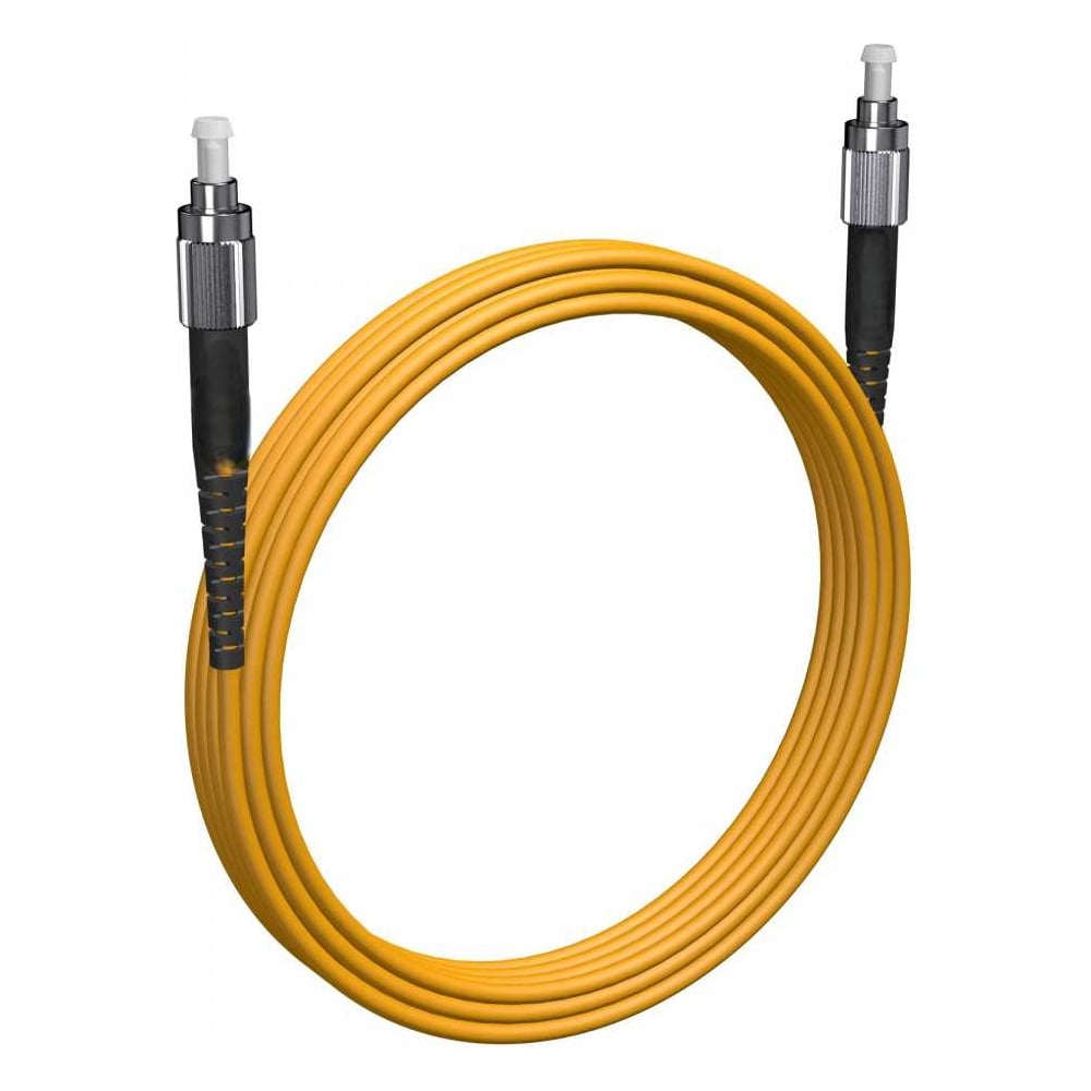 Шнур оптический KOSCAB spc FC/UPC-FC/APC 9/125 3.0мм 54м LSZH (патч-корд)шт КОС-SPC-9-FC/U-FC/A-3.0-54