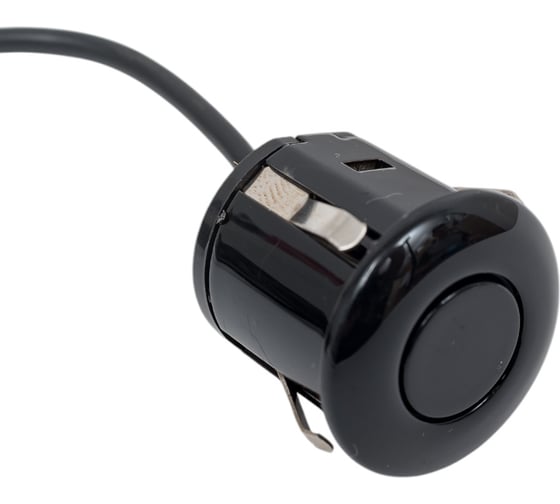 Изображение товара Датчик парктроника Вымпел ДП-22ч металлическое крепление, черный, 22 мм 6078