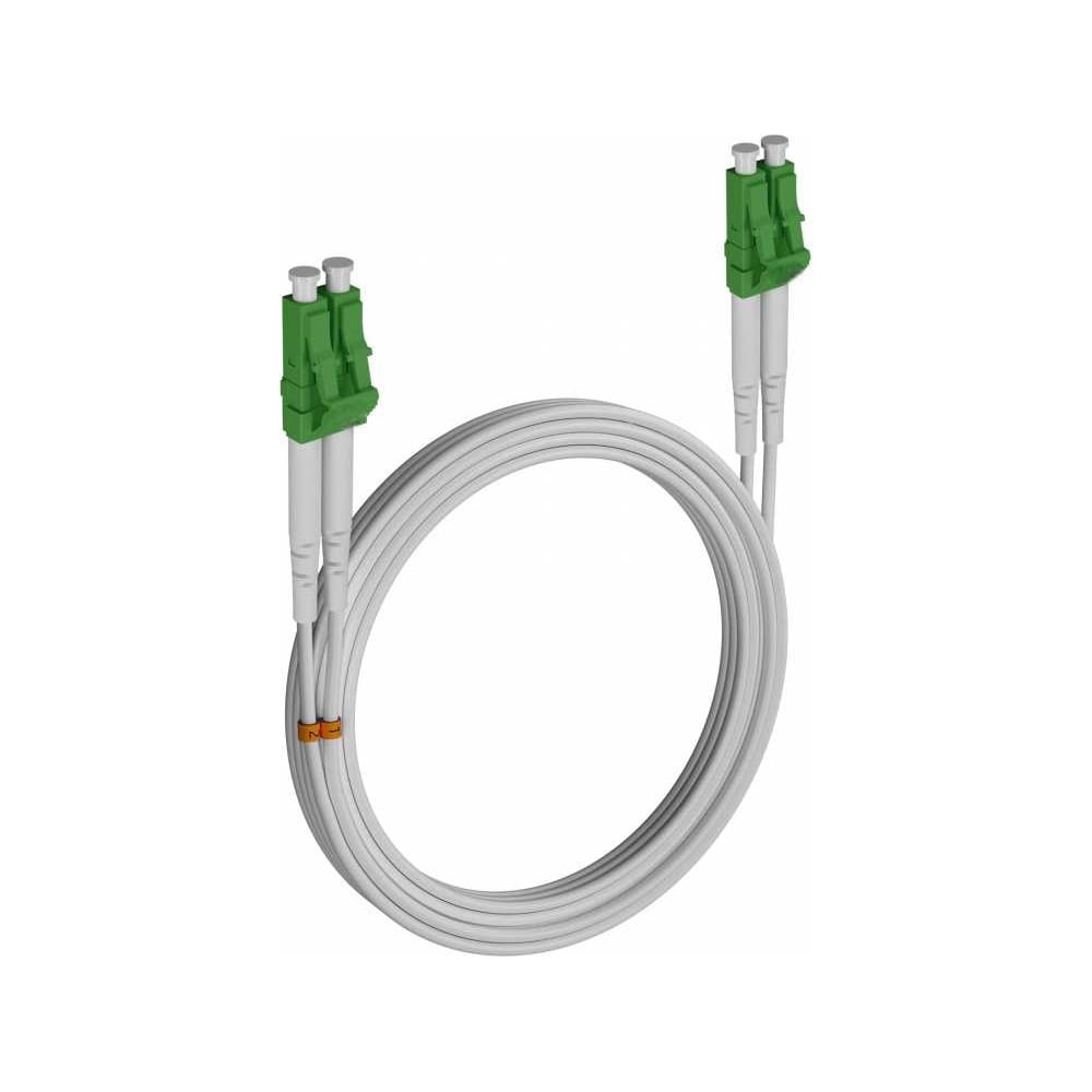 Шнур оптический KOSCAB dpc LC/UPC-LC/APC G657.A1 3.0мм 61м LSZH (патч-корд)шт КОС-DPC-G657.A1-LC/U-LC/A-3.0-61