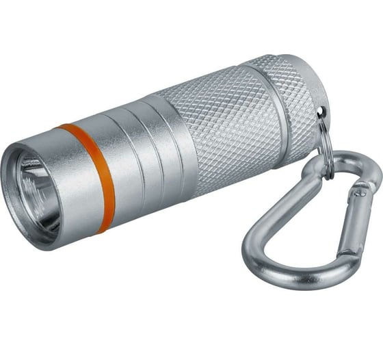 Изображение товара Фонарь Navigator NPT-KC08-S-4LR44 брелок. алюм. 1LED 1Вт, 1 реж, серебро 82315