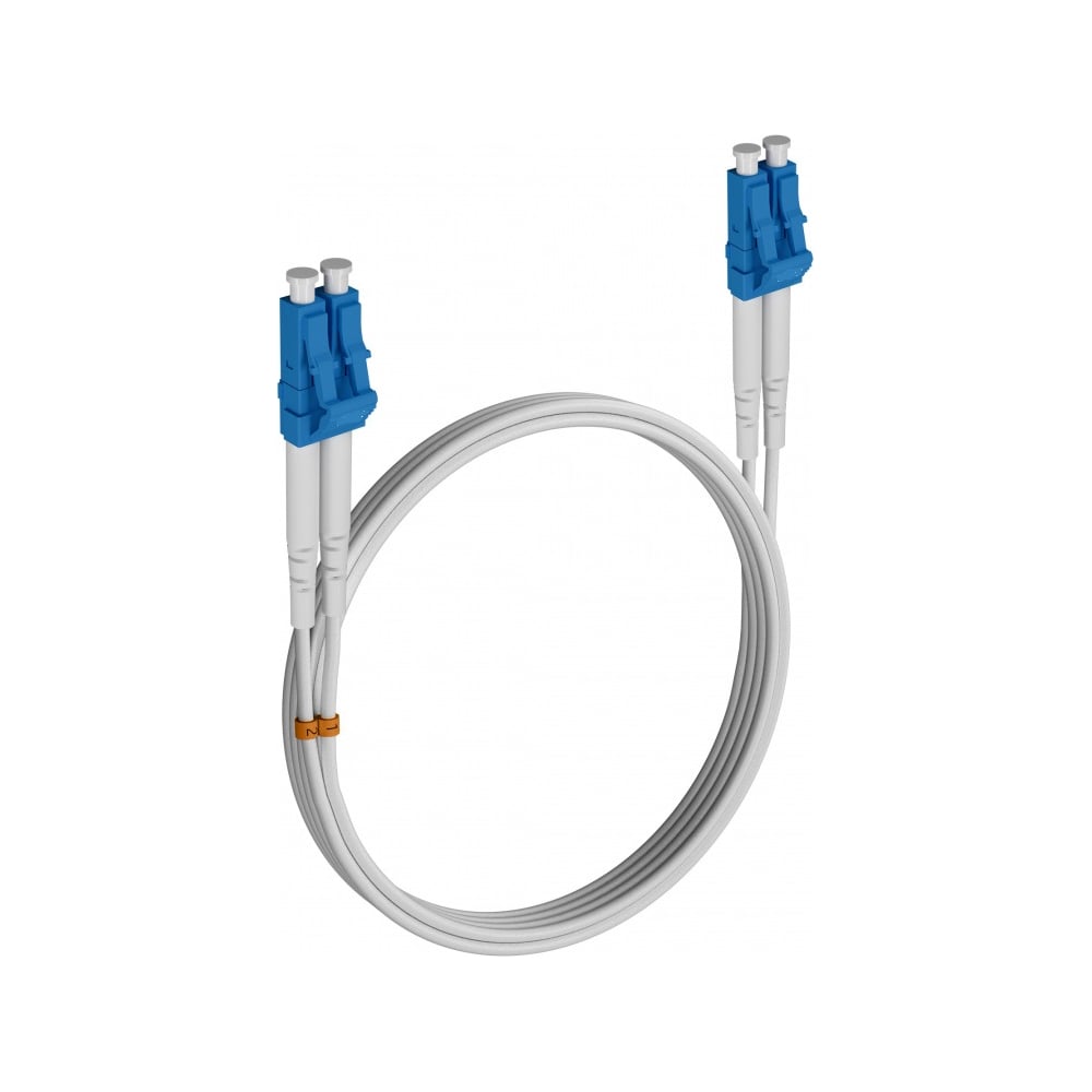 Шнур оптический KOSCAB dpc LC/UPC-LC/UPC G657.A1 3.0мм 3м LSZH (патч-корд)шт КОС-DPC-G657.A1-LC/U-LC/U-3.0-3