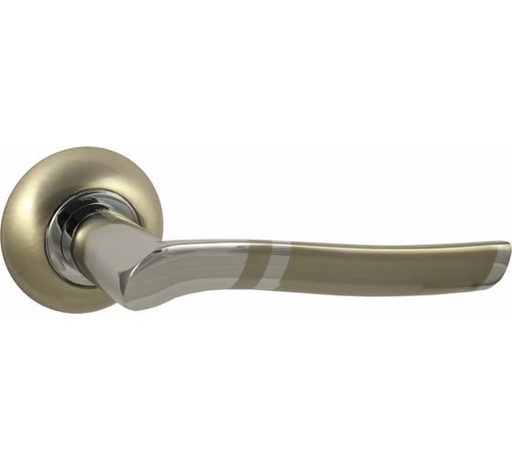 Изображение товара Ручка дверная ЦАМ матовый никель Вантаж V77D