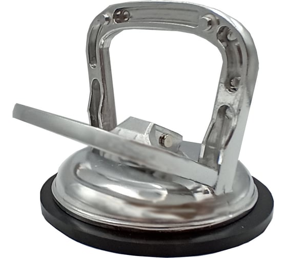 Изображение товара Алюминиевая зажимная одинарная присоска для плитки и стекла TRIO-DIAMOND, 123 мм 282001