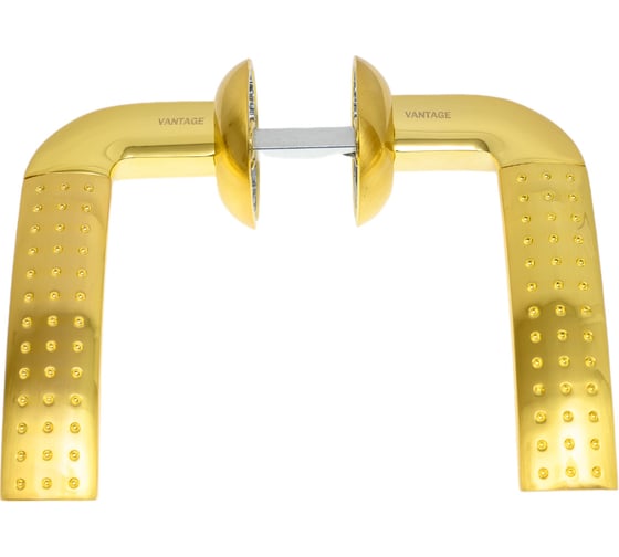 Изображение товара Ручка дверная ЦАМ матовое золото Вантаж V26C