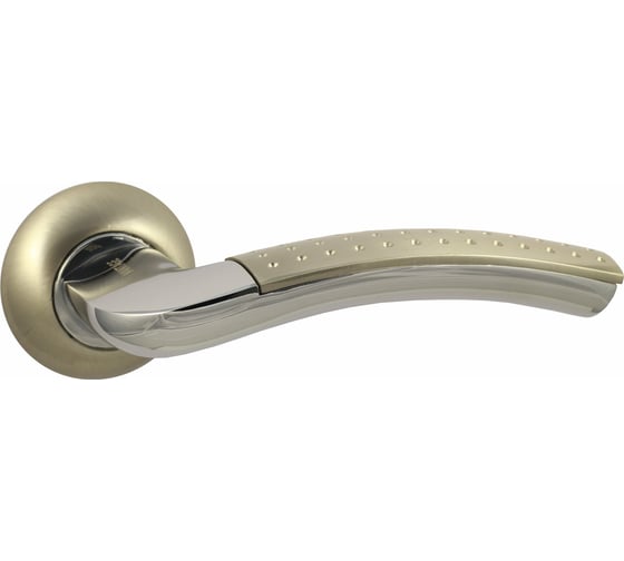 Изображение товара Ручка дверная ЦАМ матовый никель Вантаж V26D