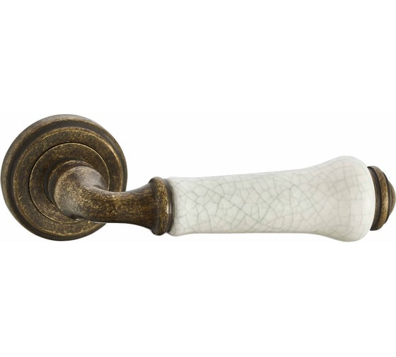 Изображение товара Ручка дверная ЦАМ состаренная бронза Вантаж V31BR/ZR