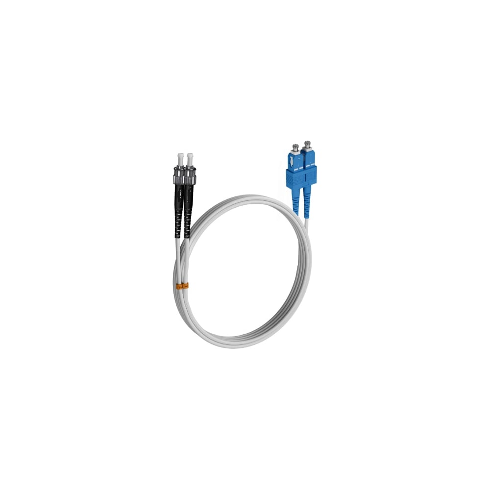 Шнур оптический KOSCAB dpc SC/UPC-ST/UPC 50/125 3.0мм 58м LSZH (патч-корд)шт КОС-DPC-50-SC/U-ST/U-3.0-58