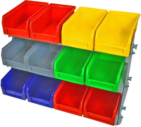 Изображение товара Настольный стеллаж с 12-ью ящиками СТАРКИТ C-1 TR12-C1