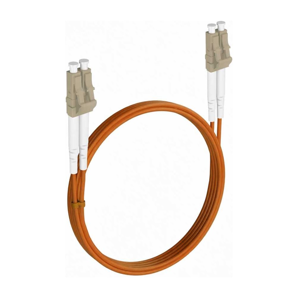 Шнур оптический KOSCAB dpc LC/UPC-LC/UPC 62.5/125 2.0мм 4м LSZH (патч-корд)шт КОС-DPC-62.5-LC/U-LC/U-2.0-4