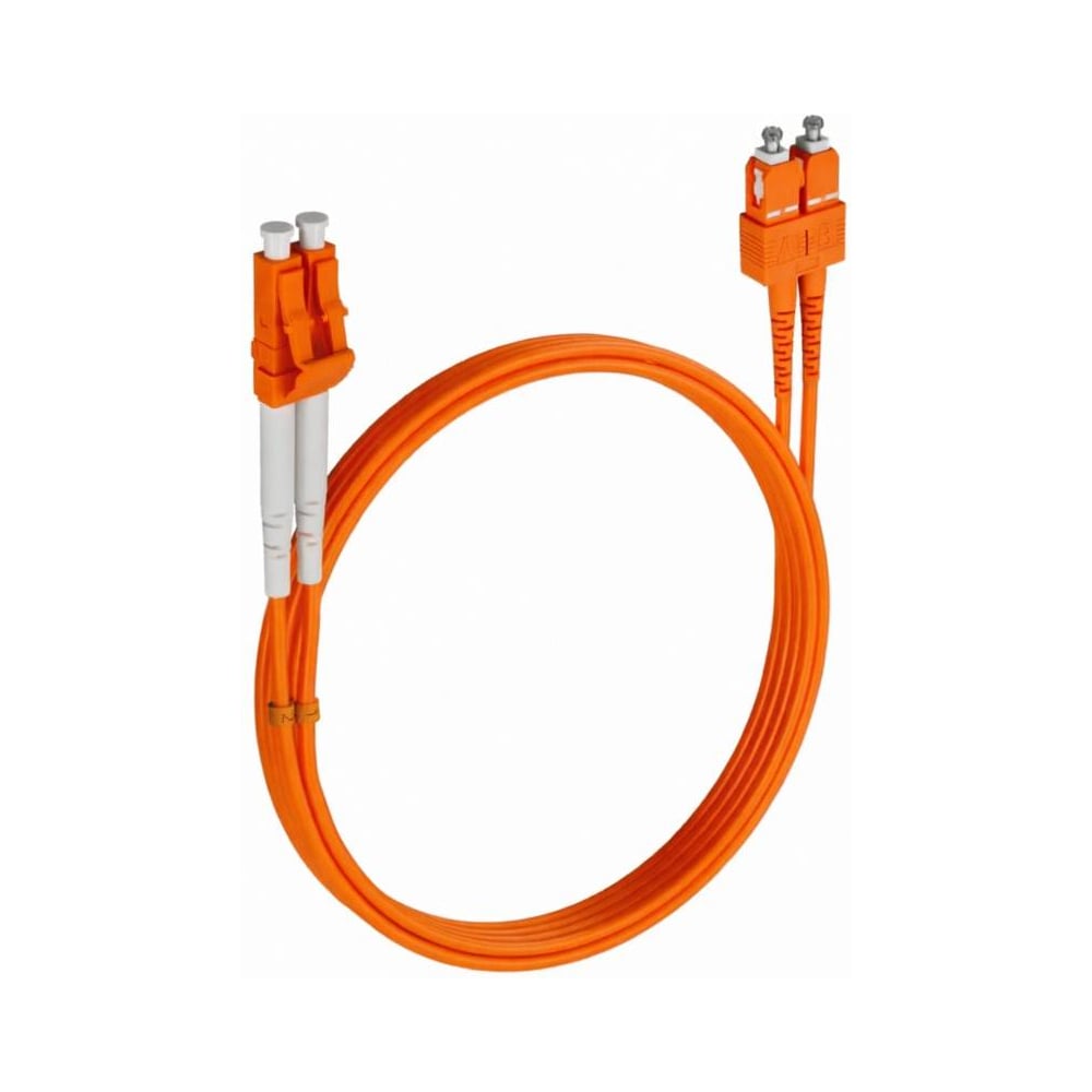 Шнур оптический KOSCAB dpc LC/UPC-SC/UPC 62.5/125 2.0мм 25м LSZH (патч-корд)шт КОС-DPC-62.5-LC/U-SC/U-2.0-25