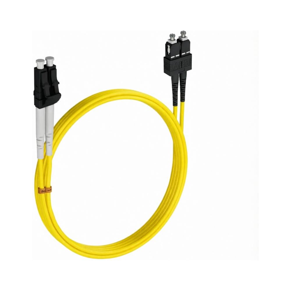 Шнур оптический KOSCAB dpc LC/UPC-SC/UPC 9/125 2.0мм 45м LSZH (патч-корд)шт КОС-DPC-9-LC/U-SC/U-2.0-45