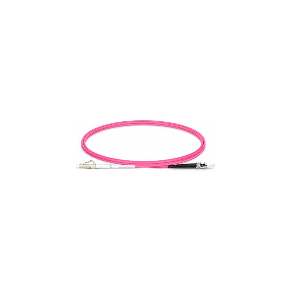 Шнур оптический KOSCAB spc LC/UPC-ST/UPC 50/125 OM4 2.0мм 6м LSZH (патч-корд)шт КОС-SPC-504-LC/U-ST/U-2.0-6