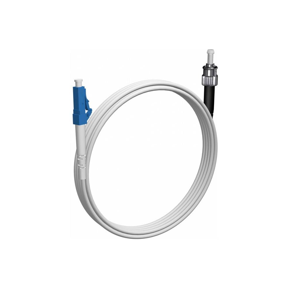 Шнур оптический KOSCAB spc LC/UPC-ST/UPC G657.A1 2.0мм 25м LSZH (патч-корд)шт КОС-SPC-G657.A1-LC/U-ST/U-2.0-25