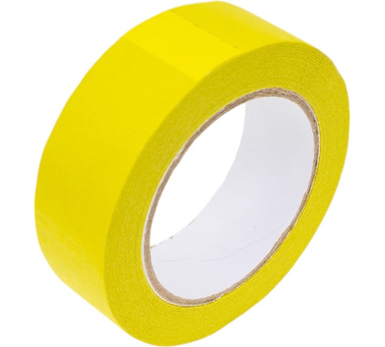 Изображение товара Маскировочная влагоустойчивая лента WOLF желтая, 38 мм x 40 м, до 120 гр. 1.0121.3840