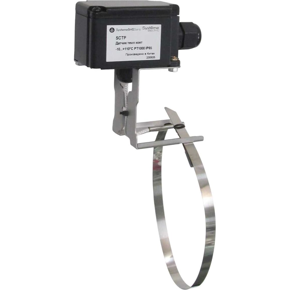 Датчик температуры контактный Systeme Electric -10…+110С PT1000 Ø50…100мм SCTP
