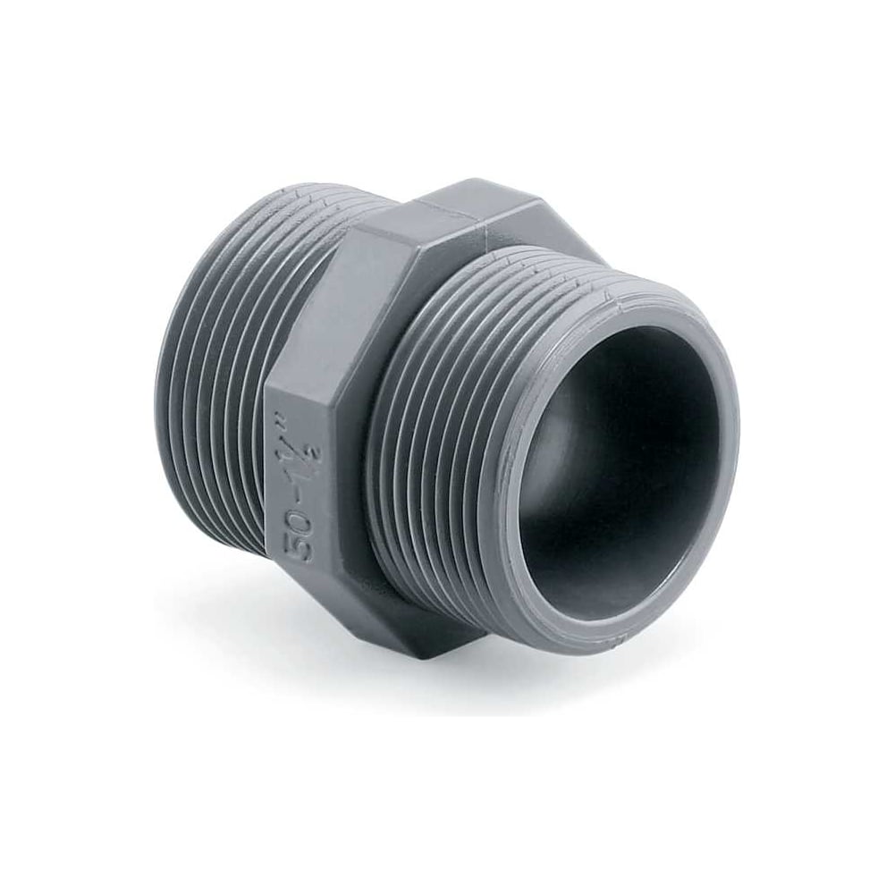 Ниппель двойной ПВХ HIDROTEN 3, Hidroten, Испания 1002408 СК1617_И