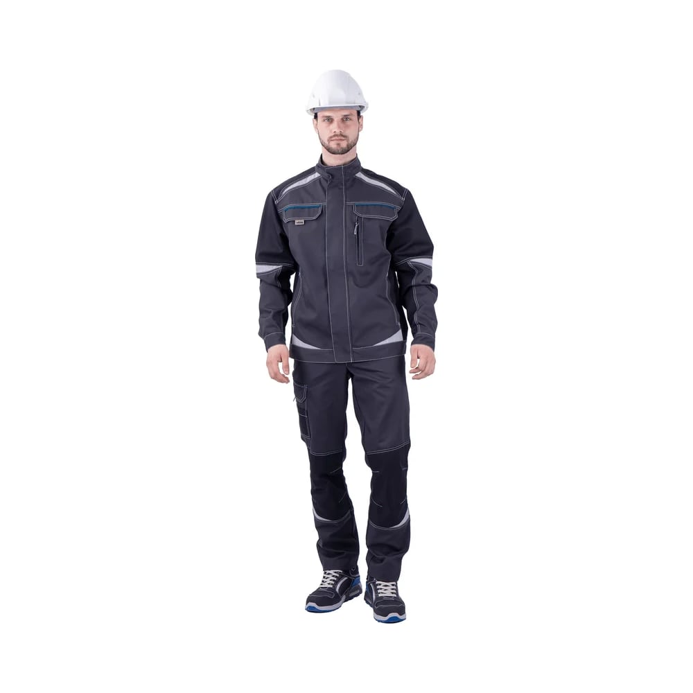 Куртка летняя iForm ТУРБО SAFETY, темно-серая/черная, 128-132, 182-188, Кур 1604/128/182