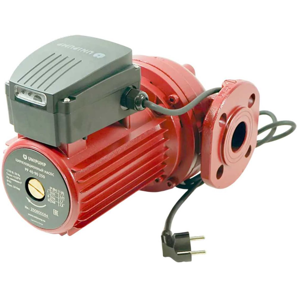 Насос циркуляционный UNIPUMP (отопл.) PF 65-90 340 3-х скоростной 63598