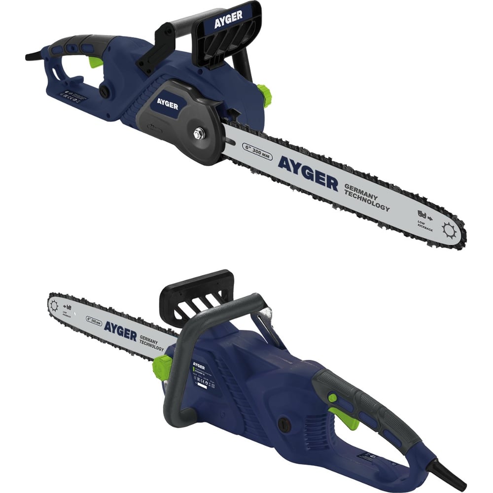 Пила цепная электрическая AYGER ECS2400-16