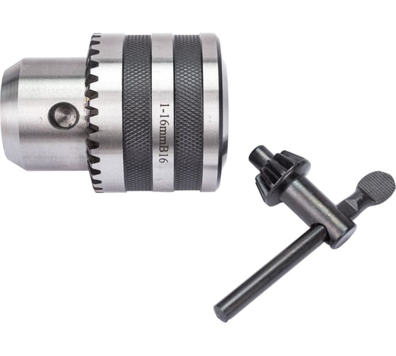 Изображение товара Патрон сверлильный с ключом В16, 1-16 мм AURA TOOLS 11011616