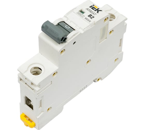 Изображение товара Автоматический выключатель IEK M06N 1P B 2А AR-M06N-1-B002