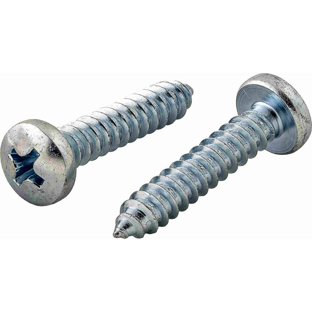 Изображение товара Саморез Kвадра DIN 7981 4.8x22 PH2 белый цинк