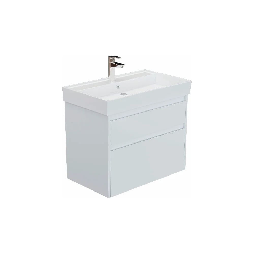 Тумба Aquanet Nova Lite 2.0 60 2 ящика, белый глянец 00346308
