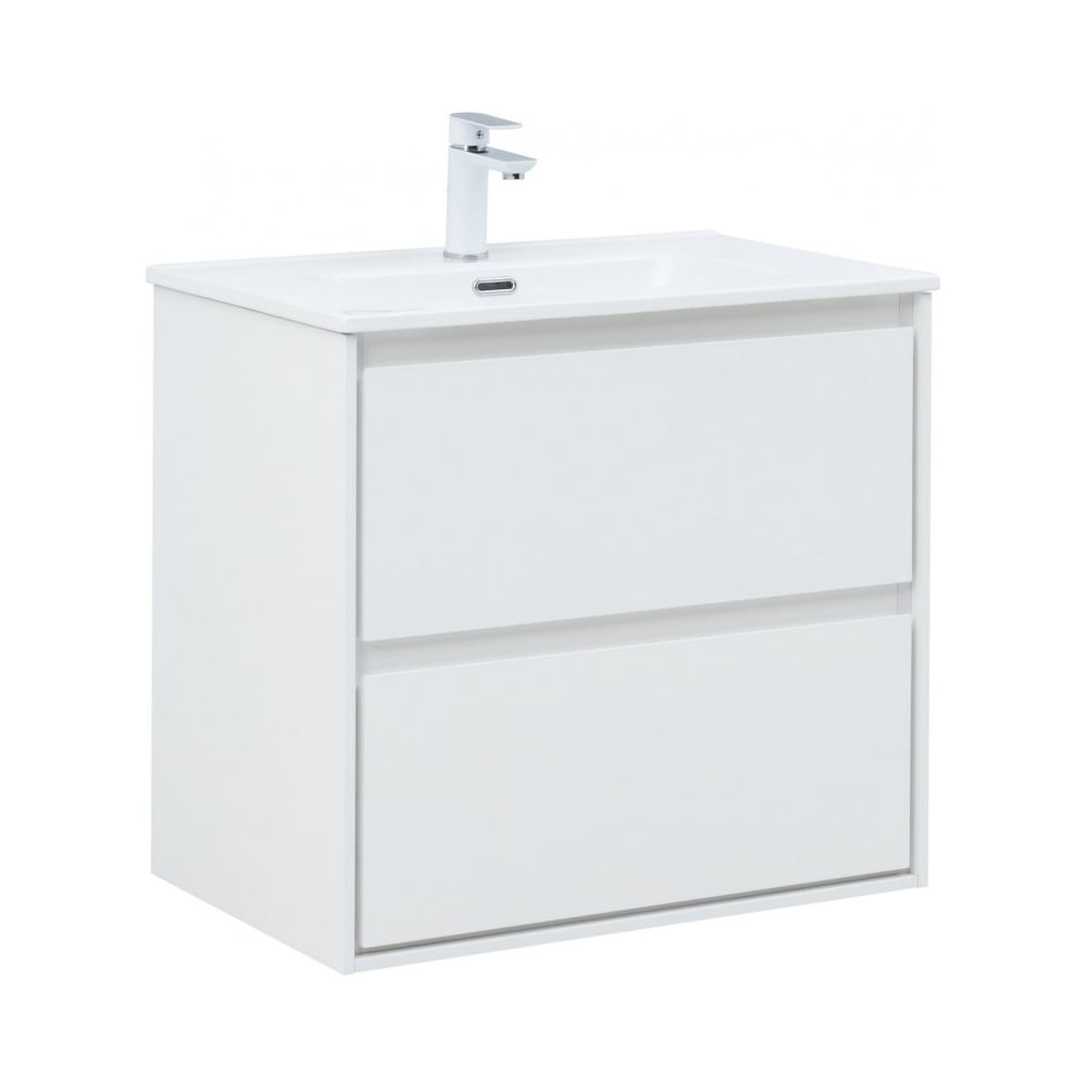Тумба Aquanet Милан 120 белый глянец 00369180