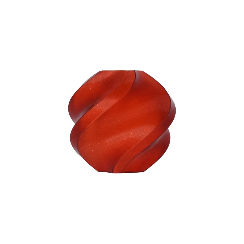 Пластик для 3D принтера Bambu Lab PLA Sparkle 1.75 мм, Красный (блестящий), 1 кг 110588-03