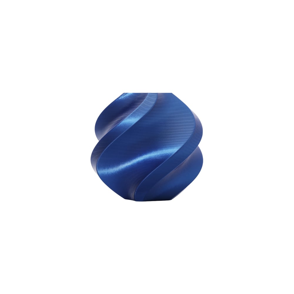 Пластик для 3D принтера Bambu Lab PLA Silk+ 1.75 мм, Синий (шёлковый), 1 кг 160266-12