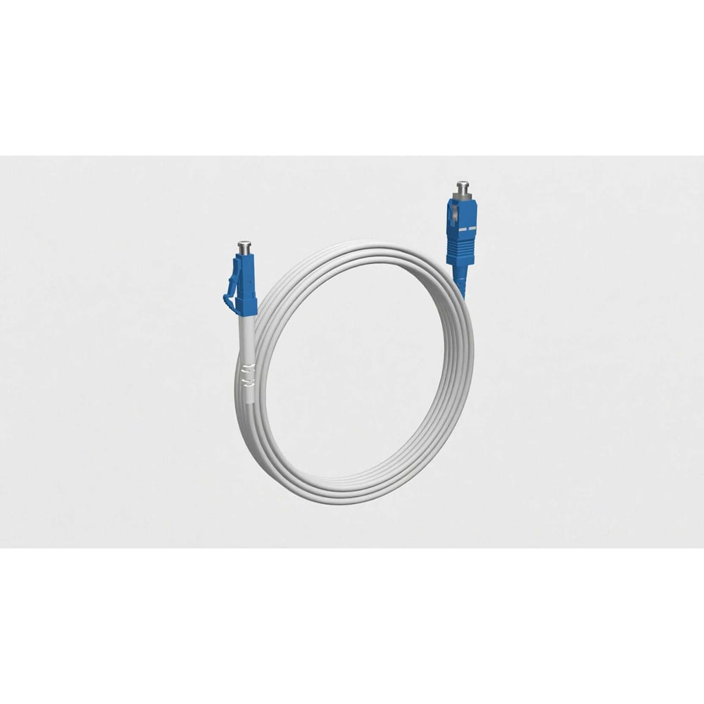 Шнур оптический KOSCAB spc LC/UPC-SC/UPC G657.A1 3.0мм 20м LSZH (патч-корд)шт КОС-SPC-G657.A1-LC/U-SC/U-3.0-20