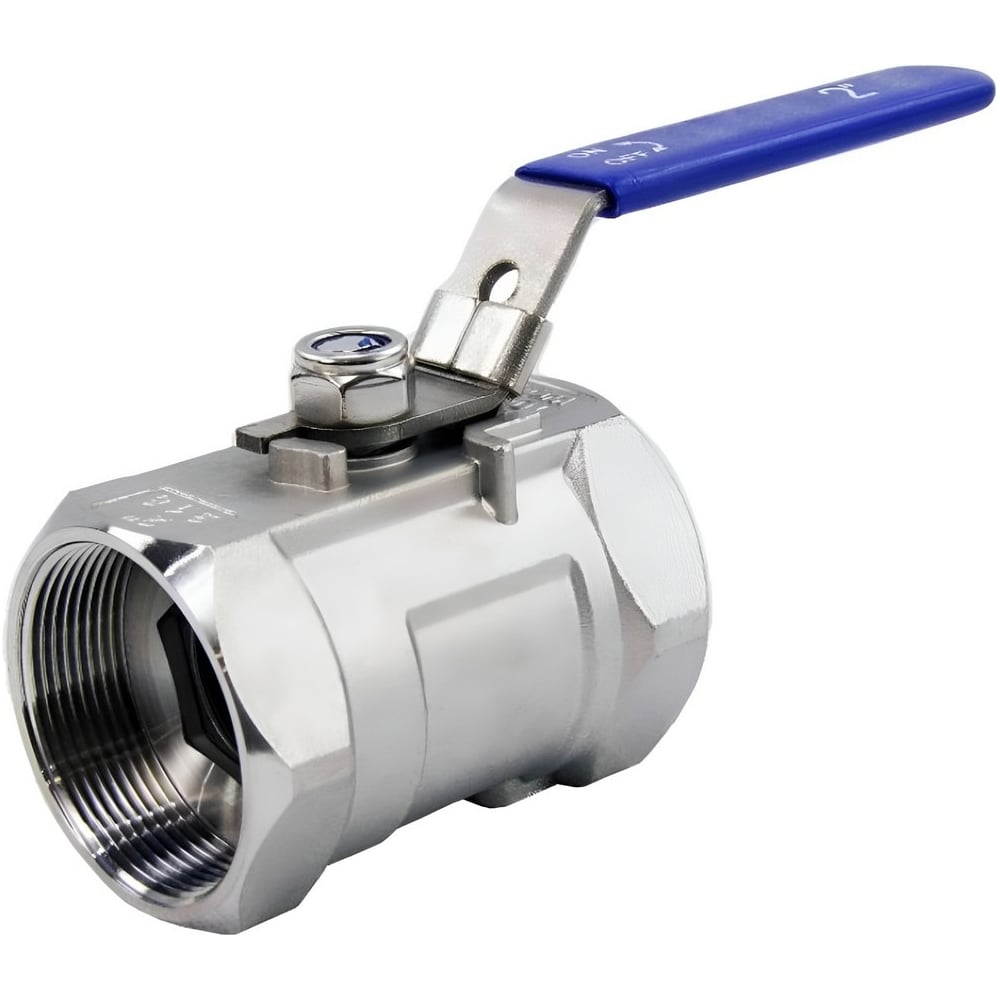 Кран шаровой DN.ru 316-316-PTFE-SP-T-H 1/4 Ду8 Ру63 WDVF неполнопроходной, резьбовой, с рукояткой D160-90438