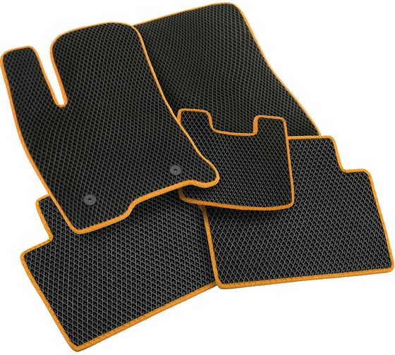 Изображение товара Коврики Vicecar ЕВА / EVA / ЭВА для Honda CR-V V 2016- наст. время EV16043-оранжевый