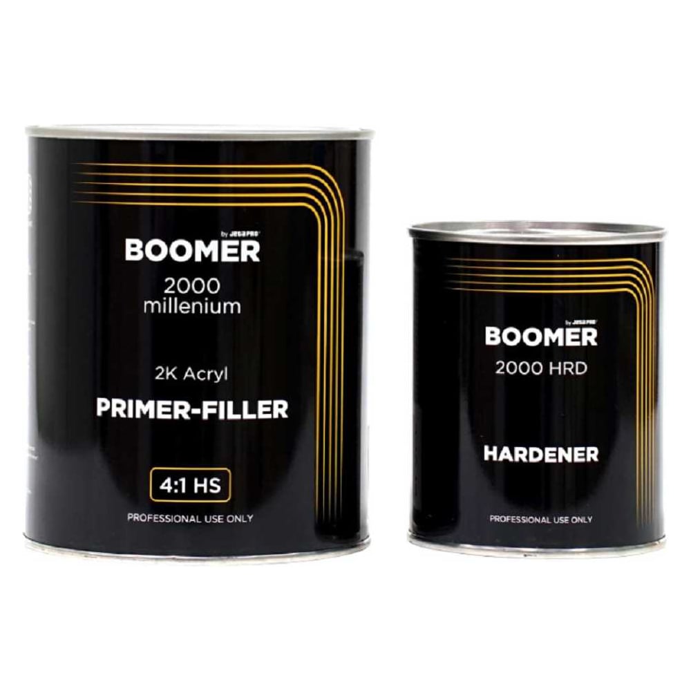 Изображение товара Грунт-наполнитель акриловый BOOMER MILLENIUM 4:1, белый, 0.8+0.2 л 2000/1 white Изображение товара Грунт-наполнитель акриловый BOOMER MILLENIUM 4:1, белый, 0.8+0.2 л 2000/1 white