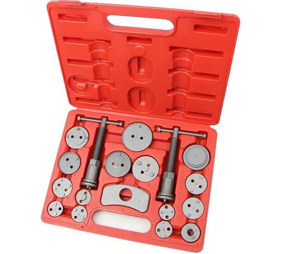 Изображение товара Набор для сведения тормозных цилиндров AmPro 18 предметов T75882