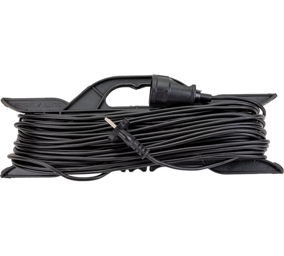 Изображение товара Удлинитель на рамке SVET 40м/1розетка (ПВС 2x0,75) 6А/1300Вт без заземления УХ6-1-40-Р SV0423-0007