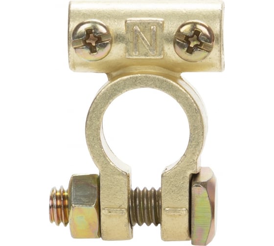 Изображение товара Клемма Alca для АКБ с кабельной разводкой цинковый сплав в блистере 509520