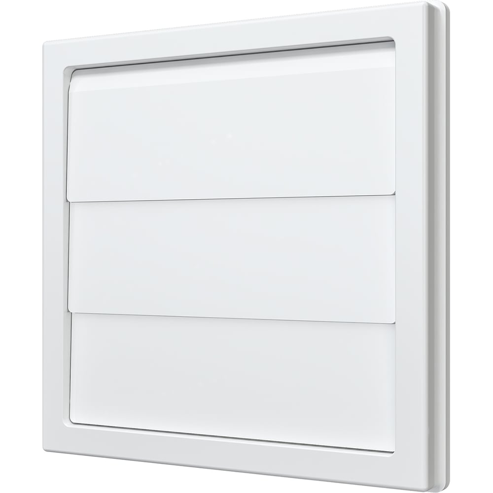 Выход стенной ERA КФ фланец 55x110 жалюзи 150x150 ASA 1515К511Ф