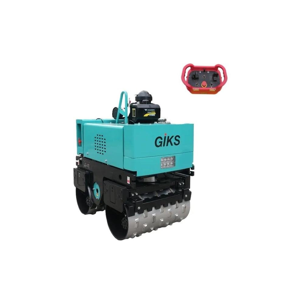 Виброкаток траншейный дизельный GIKS с ДУ GVR-800DR