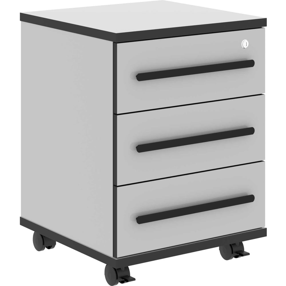 Тумба мобильная SKYLAND UMC-3D.A USTO белый, 461x450x614 мм 00-07208970