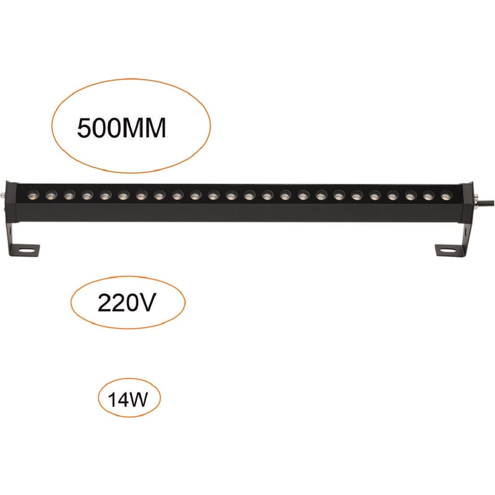 Уличный фасадный светильник ODEON LIGHT LED 14W GRAZE 7040/14WL